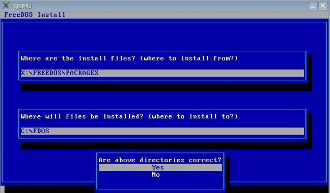 Freedos Installation - 3 freedos-inst3